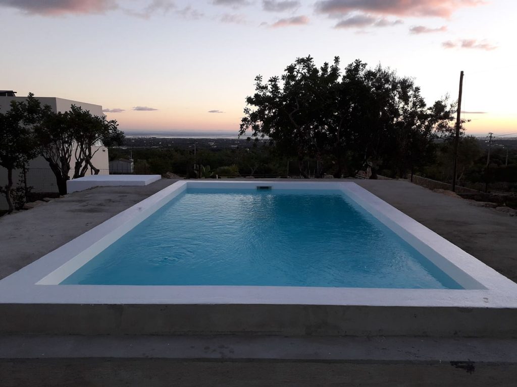 Construção de piscina em Estoi
